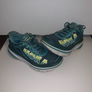 Hoka One One Bondi 4 Women’s Running Shoes Green